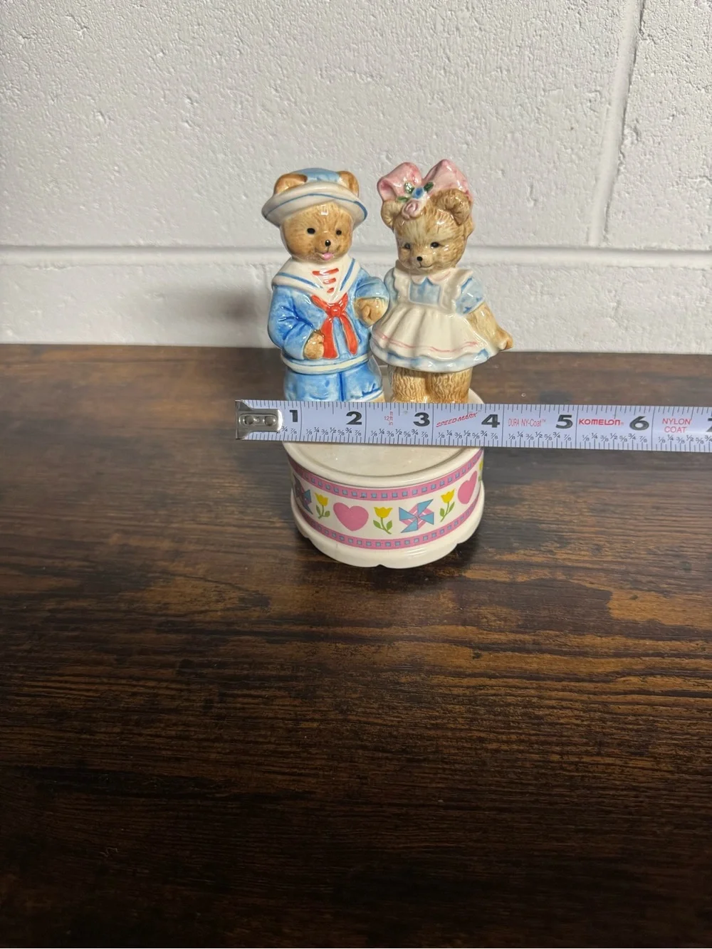 Vintage Korean San Francisco the music box company bears